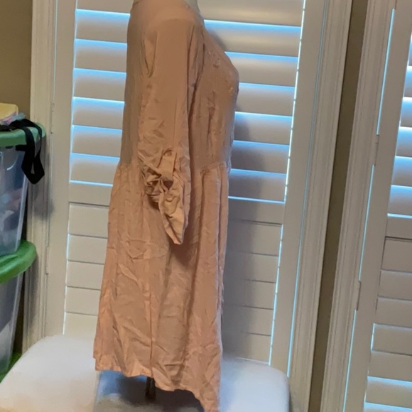 Torrid Pink Cuffed Sleeve Sundress - Picture 5 of 10